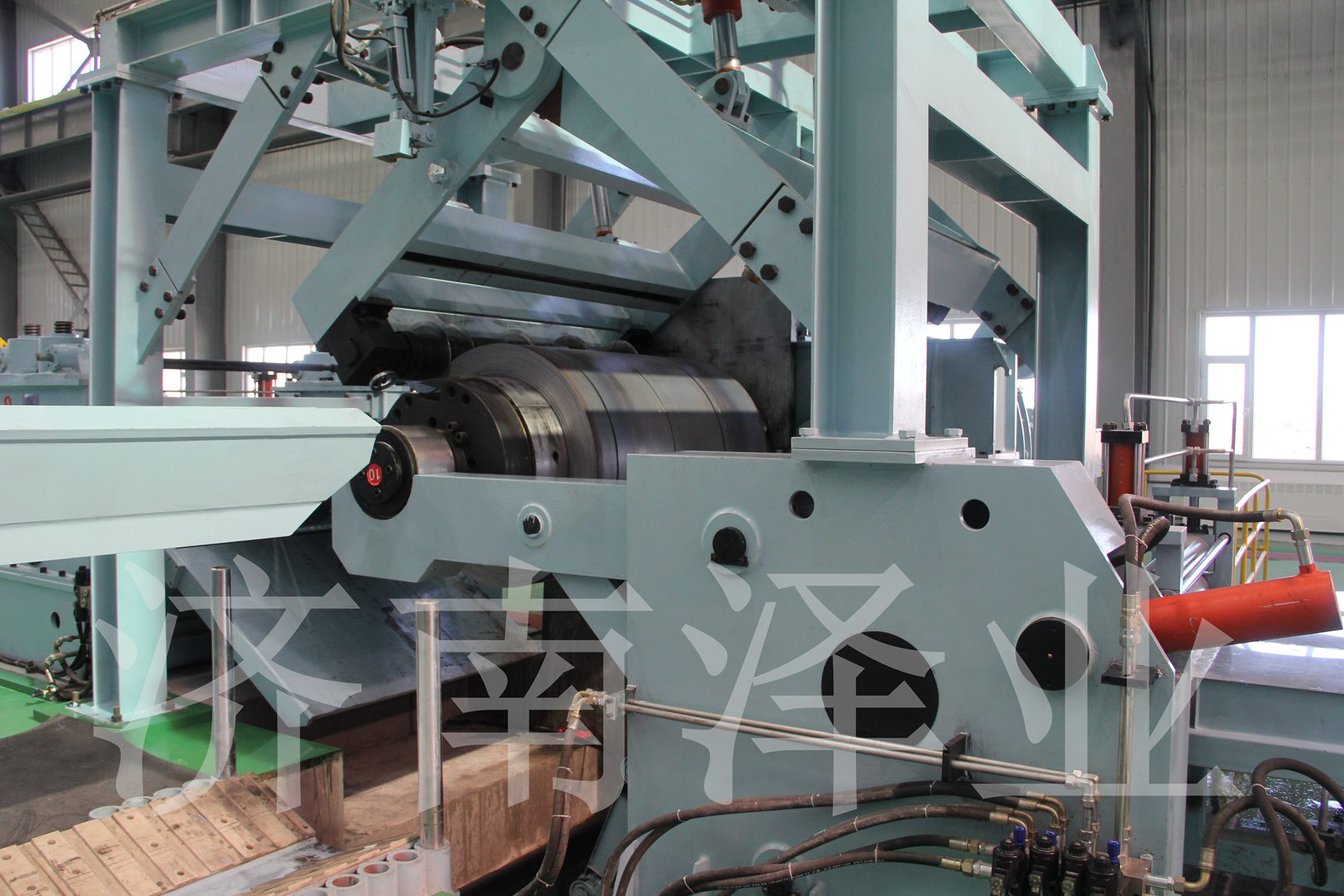 熱軋中厚板縱剪收卷線