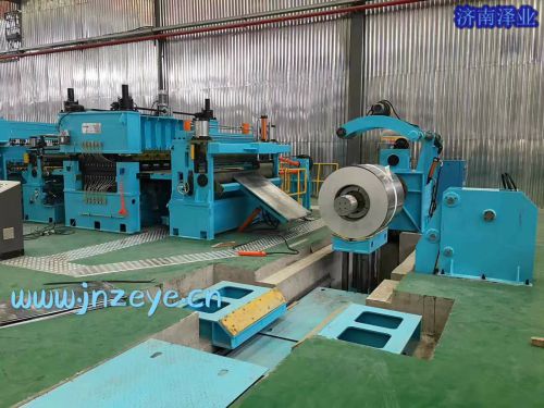 冷軋薄板開平飛剪線