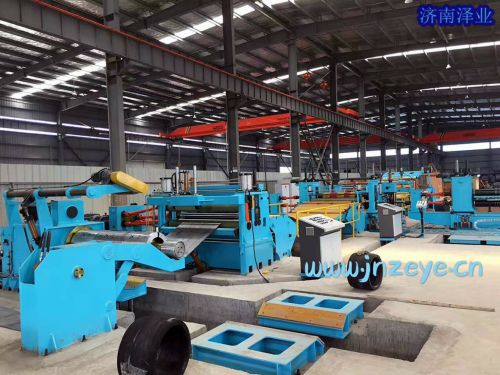 冷軋薄板縱剪收卷線