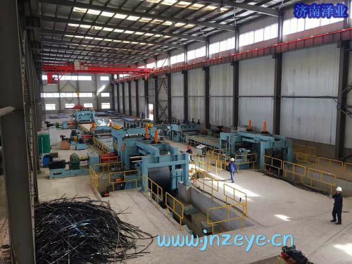 熱軋中厚板開平橫剪線